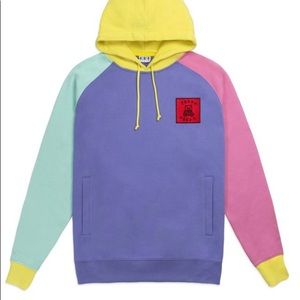 Teddy Fresh Color Block Hoodie